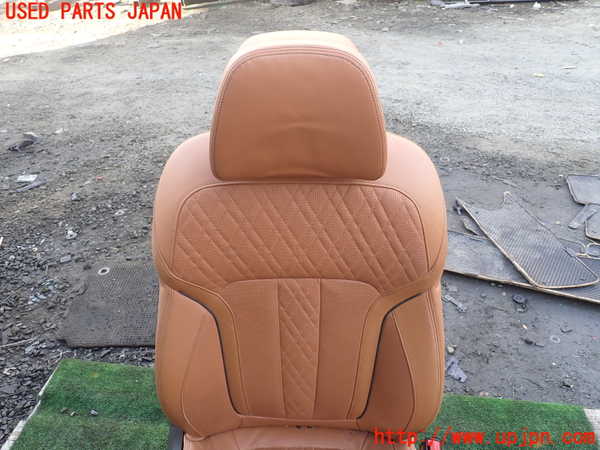 1UPJ-9238287035]BMW 740e G11(7D20)運転席シート 中古_2