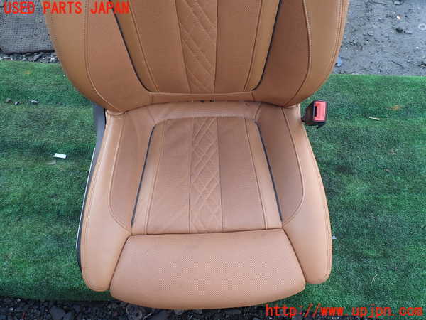 1UPJ-9238287035]BMW 740e G11(7D20)運転席シート 中古_3