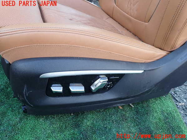 1UPJ-9238287065]BMW 740e G11(7D20)助手席シート 中古_4
