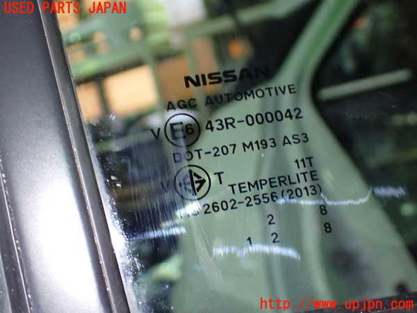 1UPJ-9238311290]キックス(P15)右後ドア ジャンク AGC M193 43R-000042_4