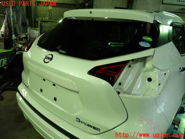 1UPJ-9238311566]キックス(P15)バックドア リアゲート ハッチ 中古 AGC M193S 43R-000041_2