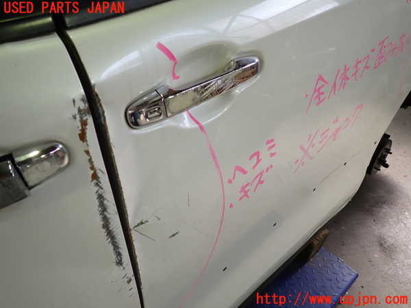 1UPJ-9238321320]ヴォクシー(ノア)(ZRR80W)左後ドア ジャンク AGC M2P3 43R-007953_3