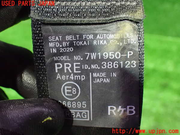 1UPJ-9238327045]ヴォクシー(ノア)(ZRR80W)運転席シートベルト 中古_3