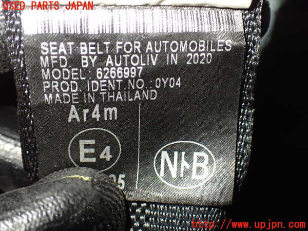 1UPJ-9238327215]ヴォクシー(ノア)(ZRR80W)3列目シートベルト 中古_3