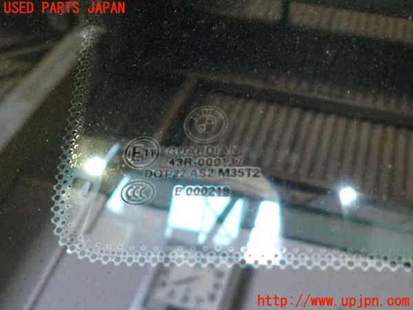 1UPJ-9238331382]BMW X3(WY20 F25)左クォーターガラス 中古 GUARDIAN M35T2 43R-000137_2