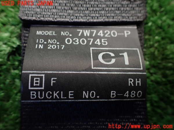 1UPJ-9238367045]レガシィ アウトバック(BS9)運転席シートベルト 中古_2