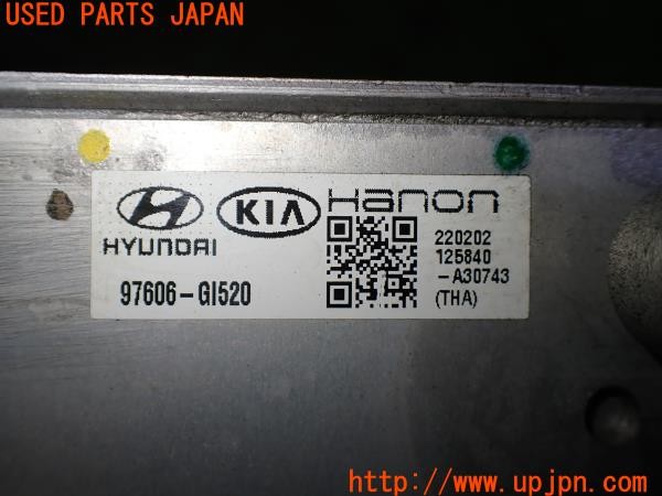3UPJ=9238370582]ヒョンデ アイオニック5(IONIQ 5)(NE2LRG)純正 97606-GI520 エアコンコンデンサー 中古_5