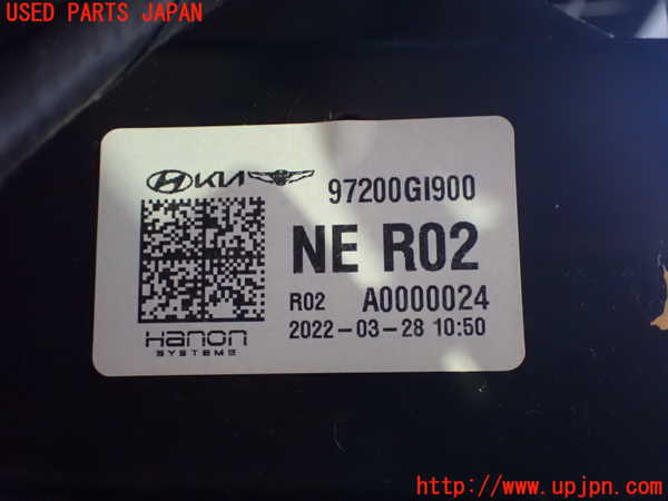 2UPJ-9238376081]ヒョンデ(Hyundai)・アイオニック5(IONIC 5)(NE2LRG)エバポレーター1 中古_4