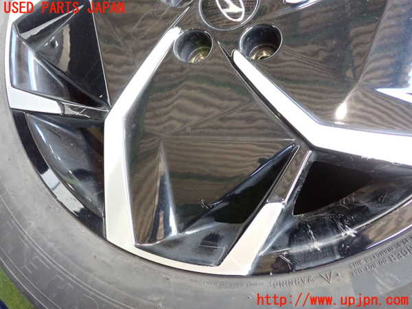 2UPJ-9238379048]ヒョンデ(Hyundai)・アイオニック5(IONIC 5)(NE2LRG)タイヤ　ホイール　1本③ 235/55R19 (ジャンク品) 中古_2