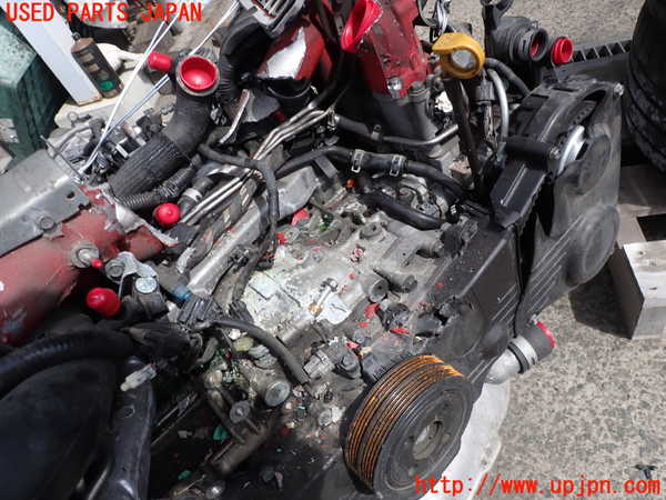 2UPJ-9238382010]インプレッサ WRX-STi(GRB)エンジン EJ207HG6LE 4WD (ジャンク品) 中古_2