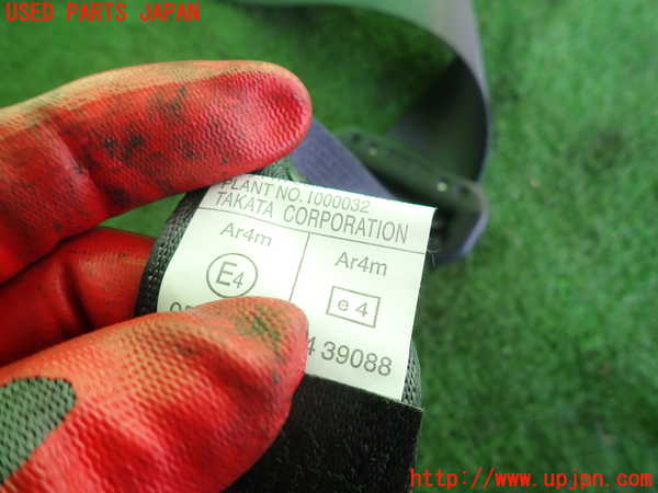 2UPJ-9238387185]インプレッサ WRX-STi(GRB)左2列目シートベルト 中古_2