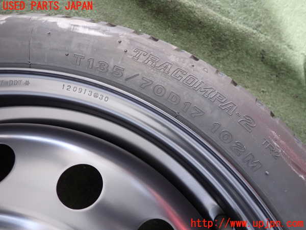 2UPJ-9238389601]インプレッサ WRX-STi(GRB)スペアタイヤ1 中古_2