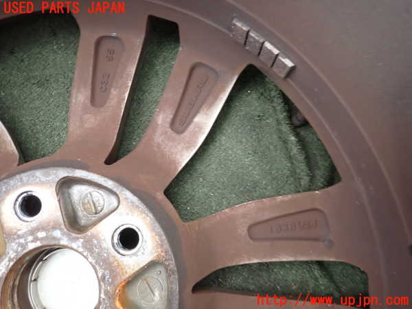 2UPJ-9238389042]インプレッサ WRX-STi(GRB)タイヤ　ホイール　1本② 245/40R18 中古_5