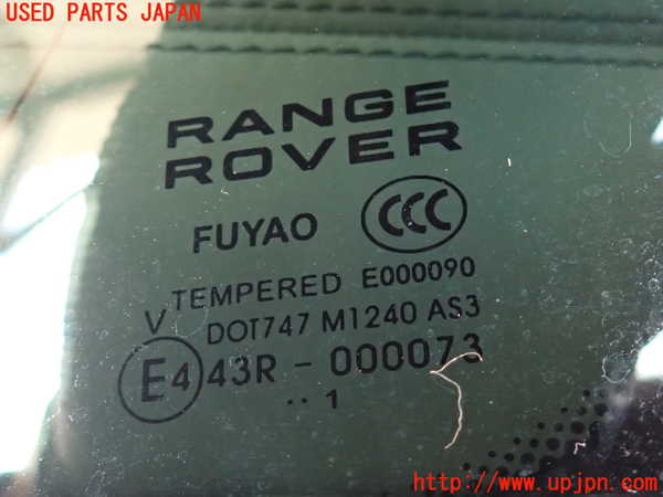 2UPJ-9238391380]ランドローバー・レンジローバー イヴォーク(LV2A)右クォーターガラス 中古 FUYAO M1240 43R-000073_2