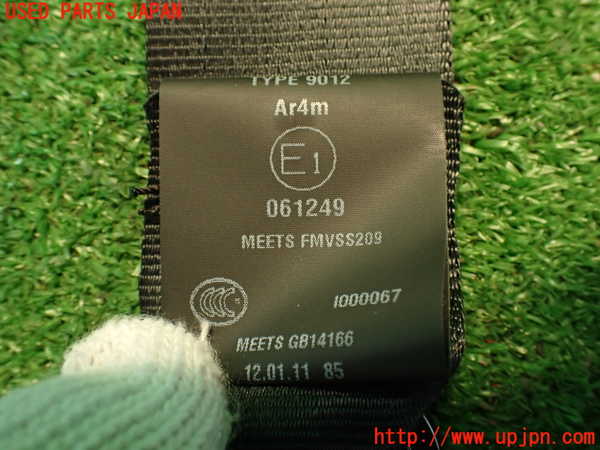 2UPJ-9238397185]ランドローバー・レンジローバー イヴォーク(LV2A)左2列目シートベルト 中古_4