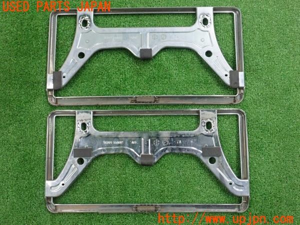 3UPJ=9238400012]スイフト HYBRID RS(ZC53S 1型)純正 ナンバーフレーム BC001-550692 2枚 中古_2