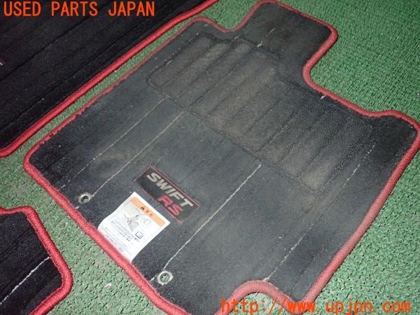 3UPJ=9238400629]スイフト HYBRID RS(ZC53S 1型)純正 フロアマット 1台分 中古_2
