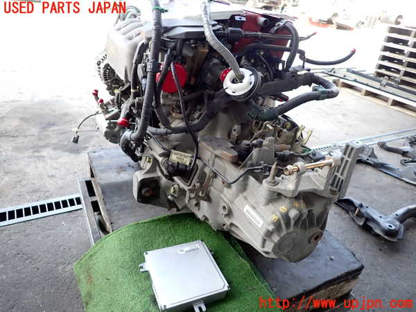 2UPJ-9238412003]シビック タイプR(EP3)エンジンミッションセット（補器類・ECU付） K20A 6DMT (1番値(Mpa):1.10/2:1.09/3:1.10/4:1.11) 中古_2