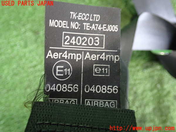 2UPJ-9238417075]シビック タイプR(EP3)助手席シートベルト 中古_3