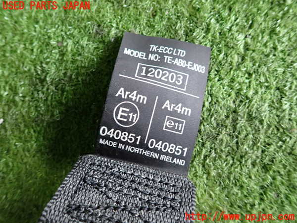 2UPJ-9238417155]シビック タイプR(EP3)右2列目シートベルト 中古_3