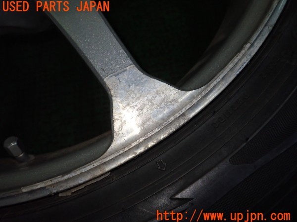 3UPJ=9238420918]シビック タイプR(EP3)YOKOHAMA AVS Model7 タイヤホイール 17×7J +45 PCD114.3 5穴 中古_3