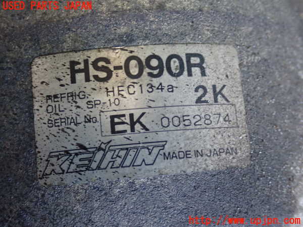 2UPJ-9238426025]シビック タイプR(EP3)エアコンコンプレッサー 中古_3