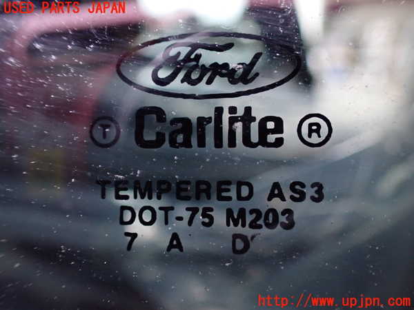 1UPJ-9238431382]リンカーン・ナビゲーター(不明)左クォーターガラス Carlite M203 中古_3