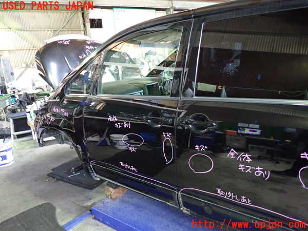 1UPJ-9238441260]デリカD：5(CV5W)左前ドア 中古 AGC M2H3 43R-00033_2