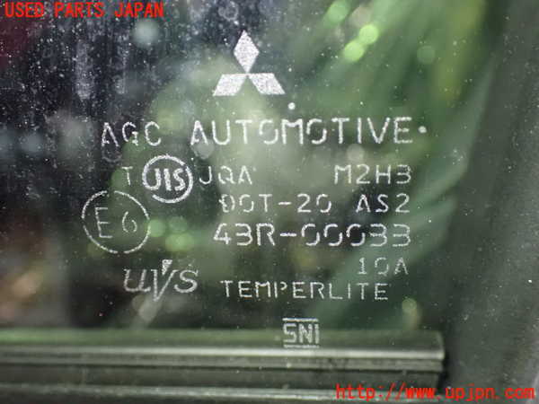 1UPJ-9238441260]デリカD：5(CV5W)左前ドア 中古 AGC M2H3 43R-00033_4