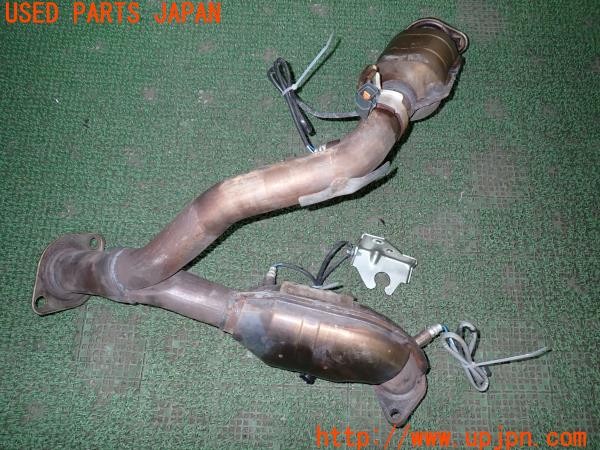 3UPJ=9238450159]パジェロ GR(V93W)中期 純正 刻印 YR 触媒① キャタライザー コンバーター 中古_4