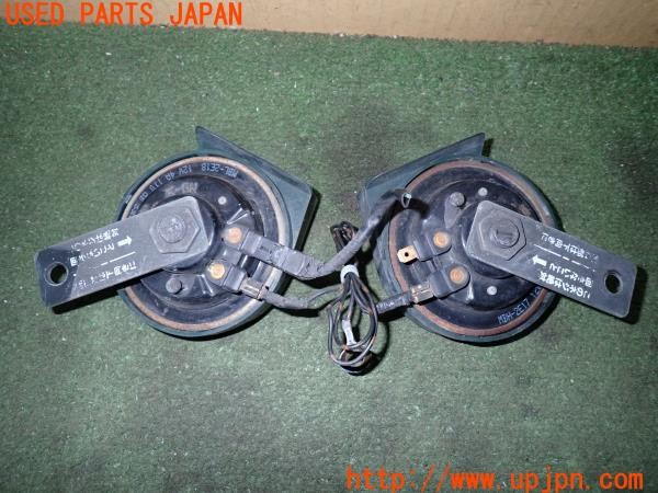 3UPJ=9238450563]パジェロ GR(V93W)中期 Mitsuba ミツバ MBH-2E17 MBL-2E18 ALPHAⅡ ホーン クラクション 中古_2