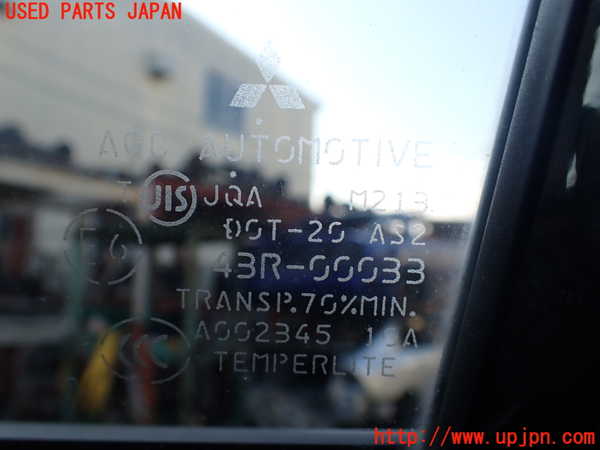 1UPJ-9238451230]パジェロ(V93W)右前ドア 中古 AGC M213 43R-00033_5