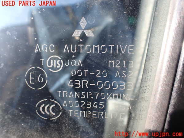 1UPJ-9238451260]パジェロ(V93W)左前ドア 中古 AGC M213 43R-00033_5