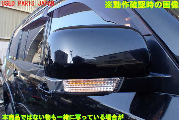 1UPJ-9238451210]パジェロ(V93W)右ドアミラー 中古_5