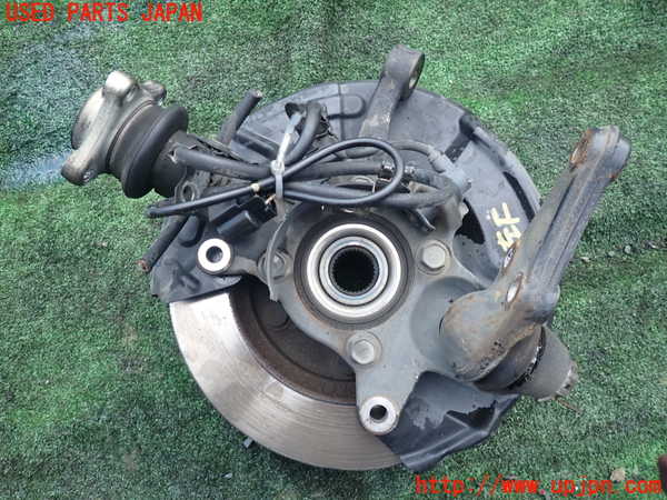 1UPJ-9238454295]パジェロ(V93W)左フロントナックルハブ 中古_2