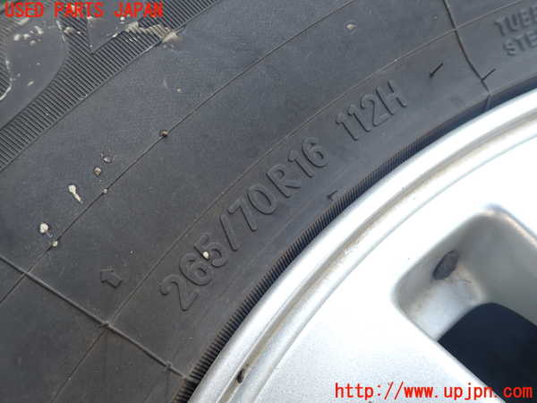 1UPJ-9238459033]パジェロ(V93W)タイヤ　ホイール　1本③ 265/70R16 中古_3