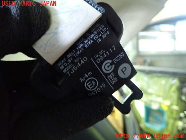 1UPJ-9238467135]レクサス・NX300h(AYZ10)真中2列目シートベルト 中古_2
