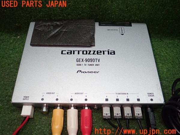 3UPJ=9238470578]BMW 740i(YA30 F01)carrozzeria カロッツェリア GEX-909DTV 地デジチューナー 中古_3