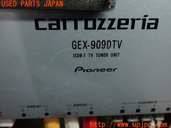 3UPJ=9238470578]BMW 740i(YA30 F01)carrozzeria カロッツェリア GEX-909DTV 地デジチューナー 中古_5