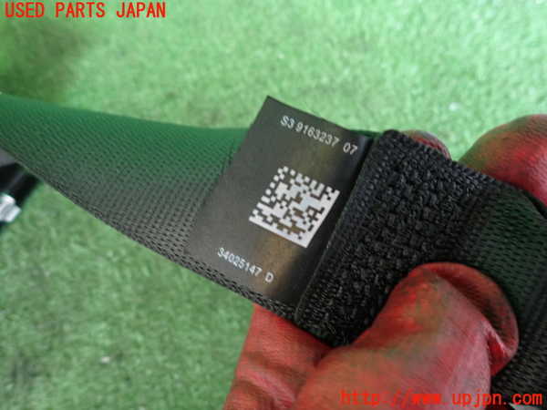 2UPJ-9238477185]BMW 740i(YA30)左2列目シートベルト 中古 (F01)_2