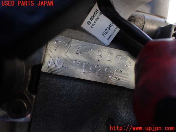 2UPJ-9238482010]BMW 320d(3D20)(F30)エンジン N47D20C 中古_3