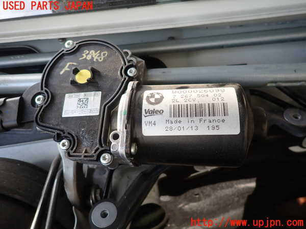 2UPJ-9238486770]BMW 320d(3D20)(F30)フロントワイパーモーター 中古_2
