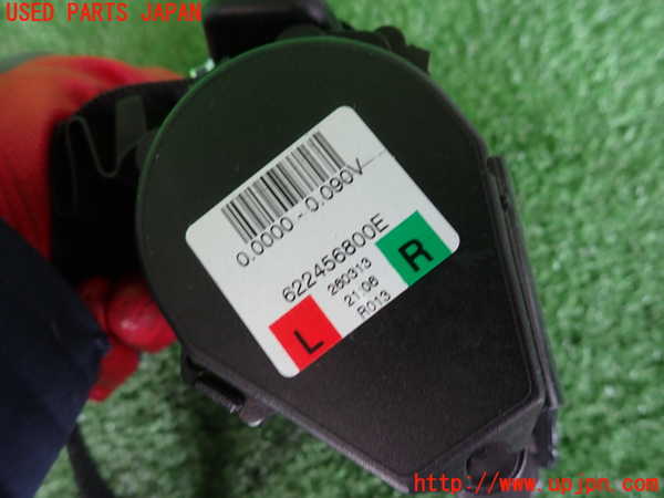2UPJ-9238487155]BMW 320d(3D20)(F30)右2列目シートベルト 中古_2