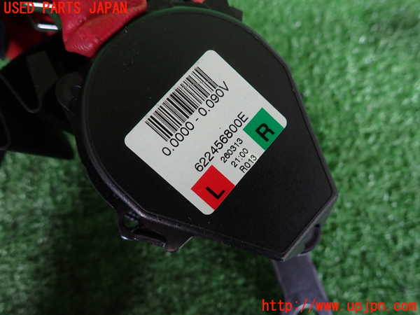 2UPJ-9238487185]BMW 320d(3D20)(F30)左2列目シートベルト 中古_2