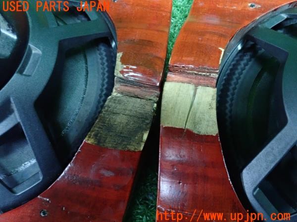 3UPJ=9238510535]レジアスエース(ハイエース200系)(KDH206V 3型)ALPINE アルパイン DDLinear 17cmスピーカー DDL-RT17S バッフル付き 中古_4