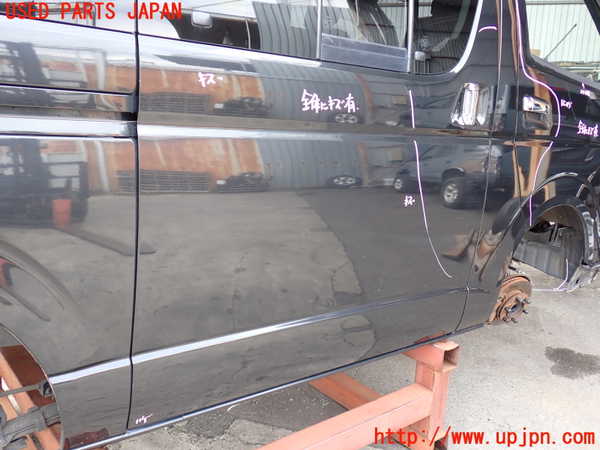 2UPJ-9238511290]レジアスエース(ハイエース200系)(KDH206V)右後ドア 中古 AGC M2L3 43R-007953_3