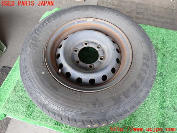 2UPJ-9238519029]レジアスエース(ハイエース200系)(KDH206V)タイヤ　ホイール　1本④ 195/80R15 中古_2