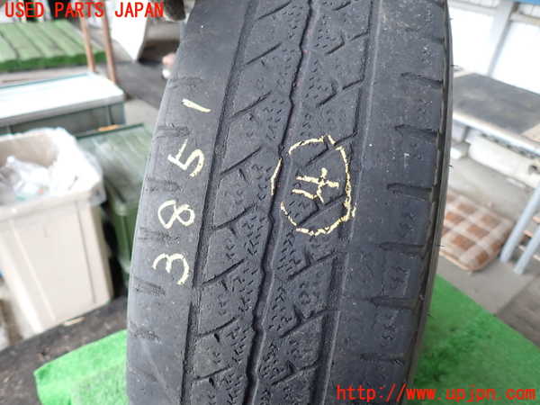2UPJ-9238519029]レジアスエース(ハイエース200系)(KDH206V)タイヤ　ホイール　1本④ 195/80R15 中古_3