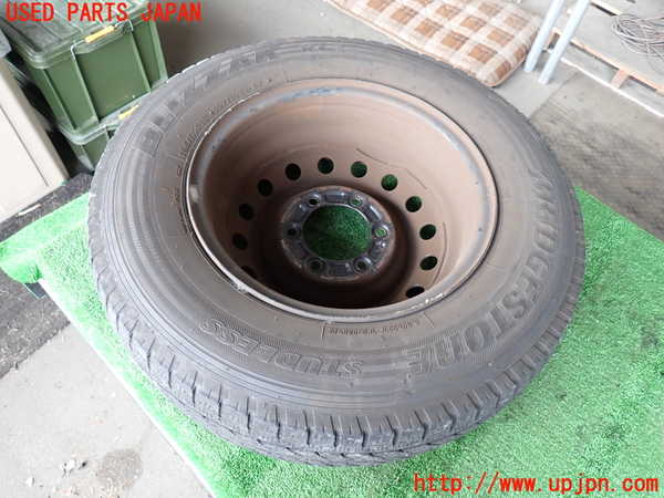 2UPJ-9238519028]レジアスエース(ハイエース200系)(KDH206V)タイヤ　ホイール　1本③ 195/80R15 中古_5