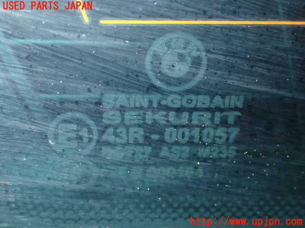 2UPJ-9238531382]BMW 328i ツーリング F31(3A20)左クォーターガラス 中古 SAINT-GOBAIN SEKURIT M235 43R-001057_2
